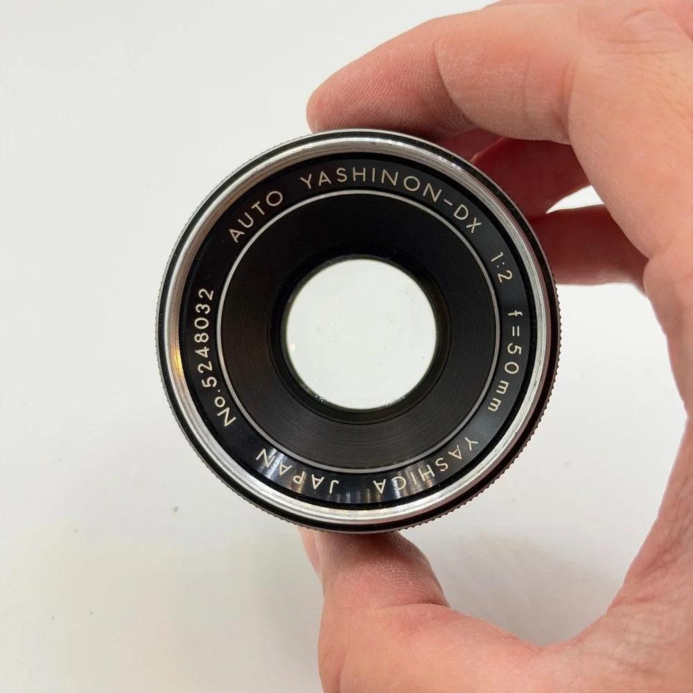 Yashica Auto Yashinon-DX 50mm f2 M42 Screw Mount Prime Lens Japan 5248032